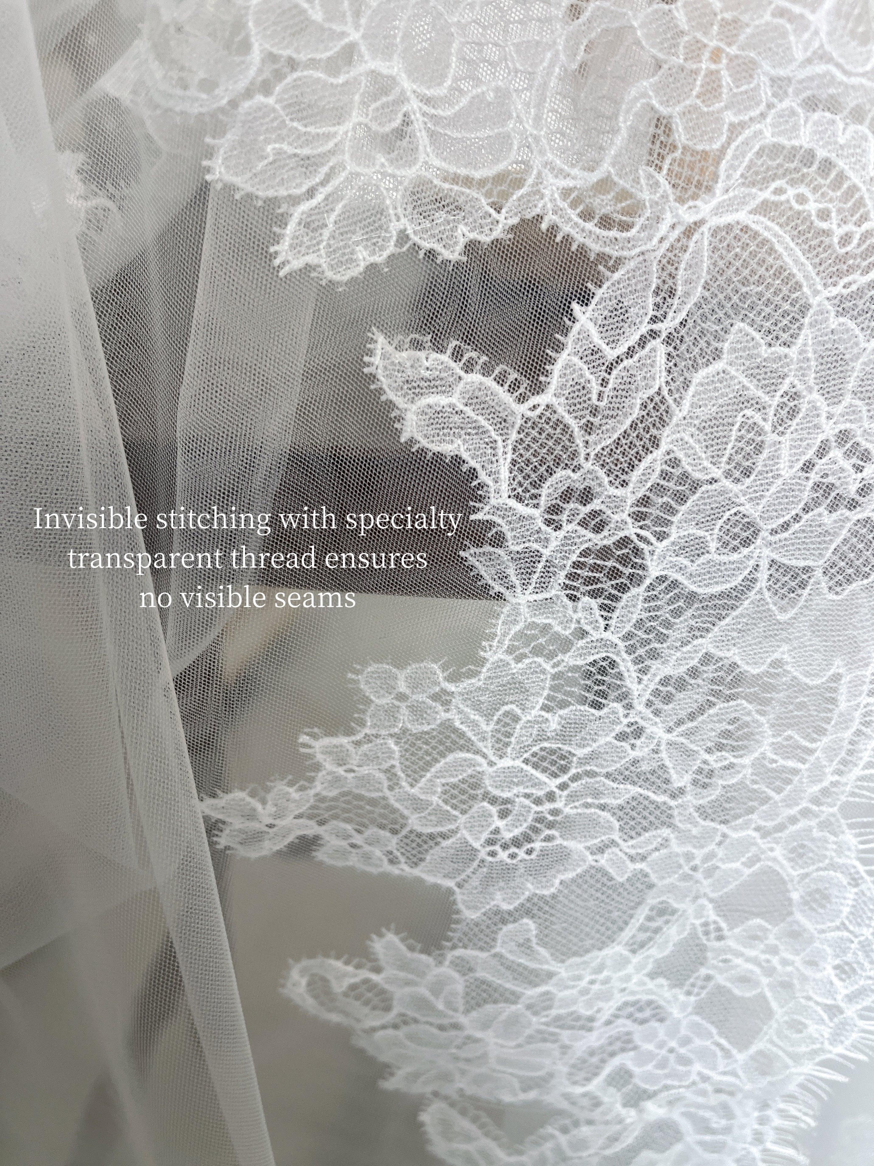 Lace Mantilla Bridal Veil