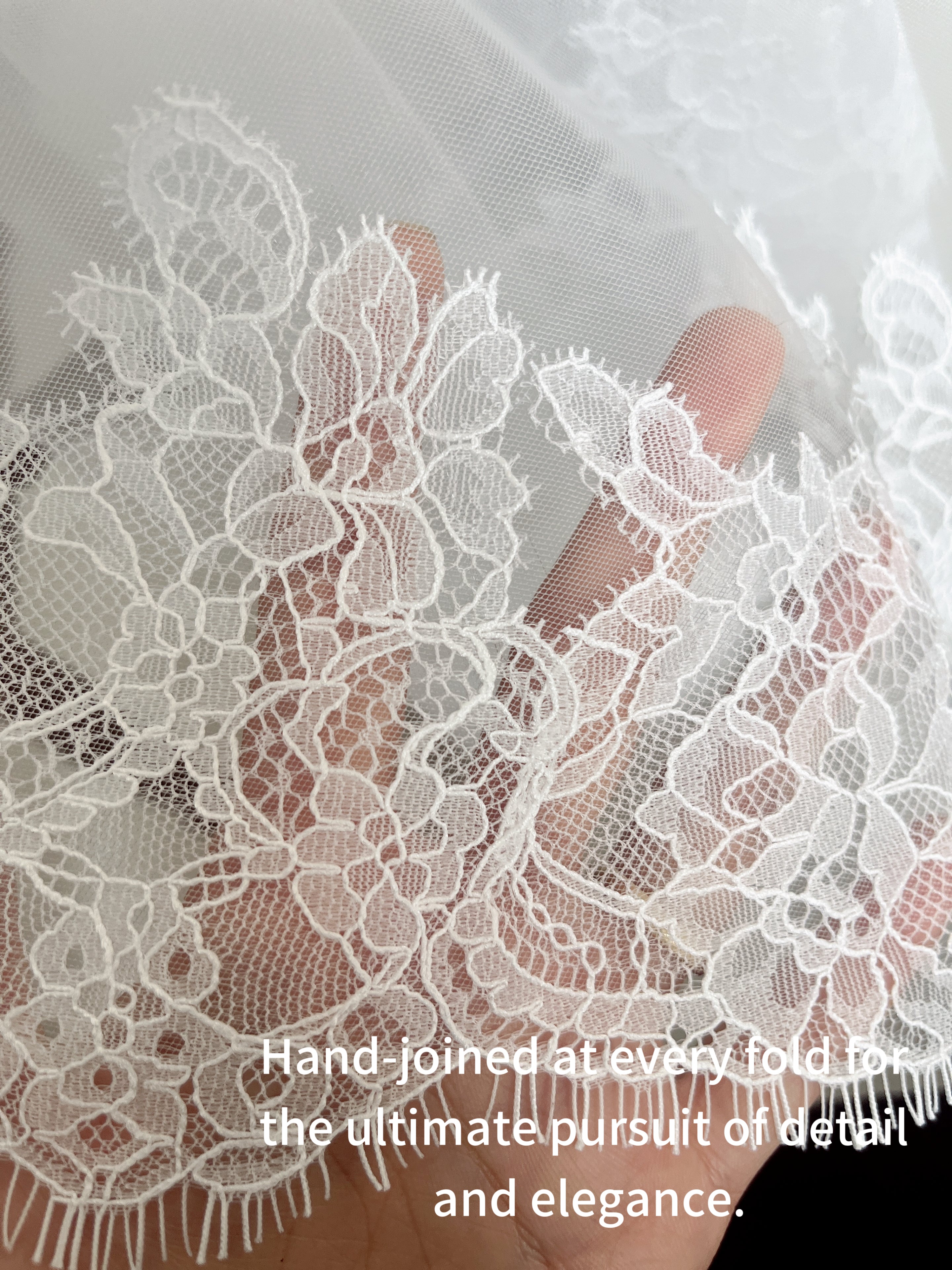 Lace Mantilla Bridal Veil