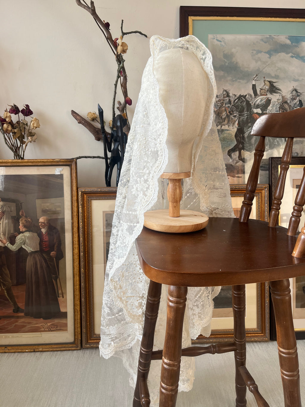 Vintage Mantilla Bridal Veil
