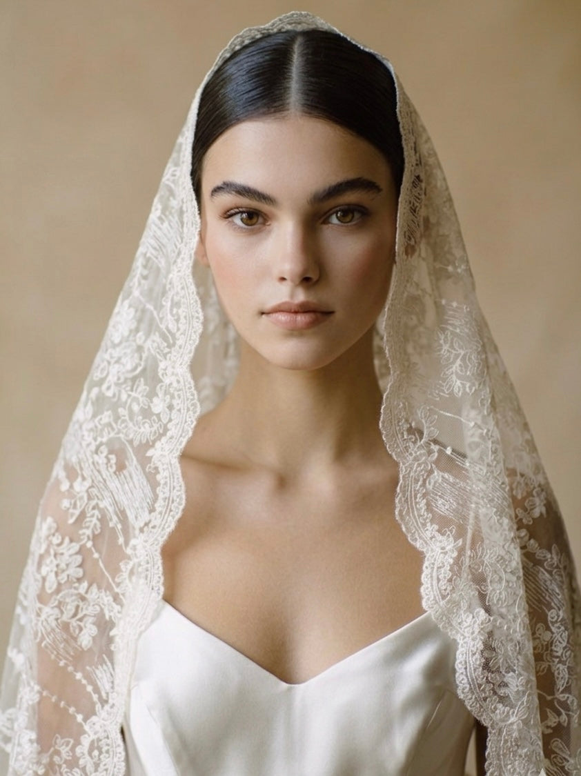 Vintage Mantilla Bridal Veil