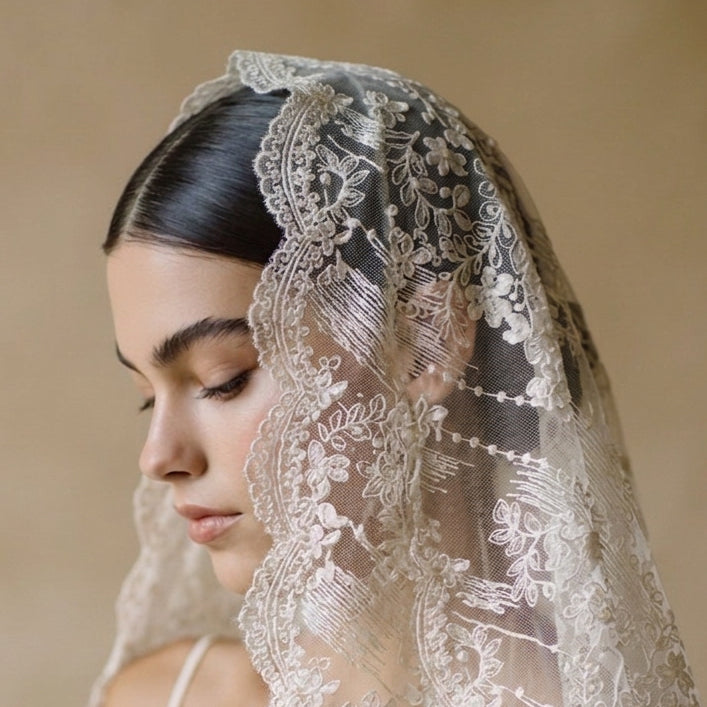 Vintage Mantilla Bridal Veil