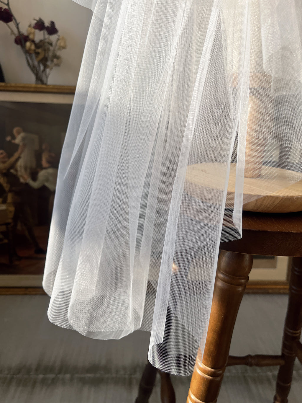Structured Tulle Bridal Veil