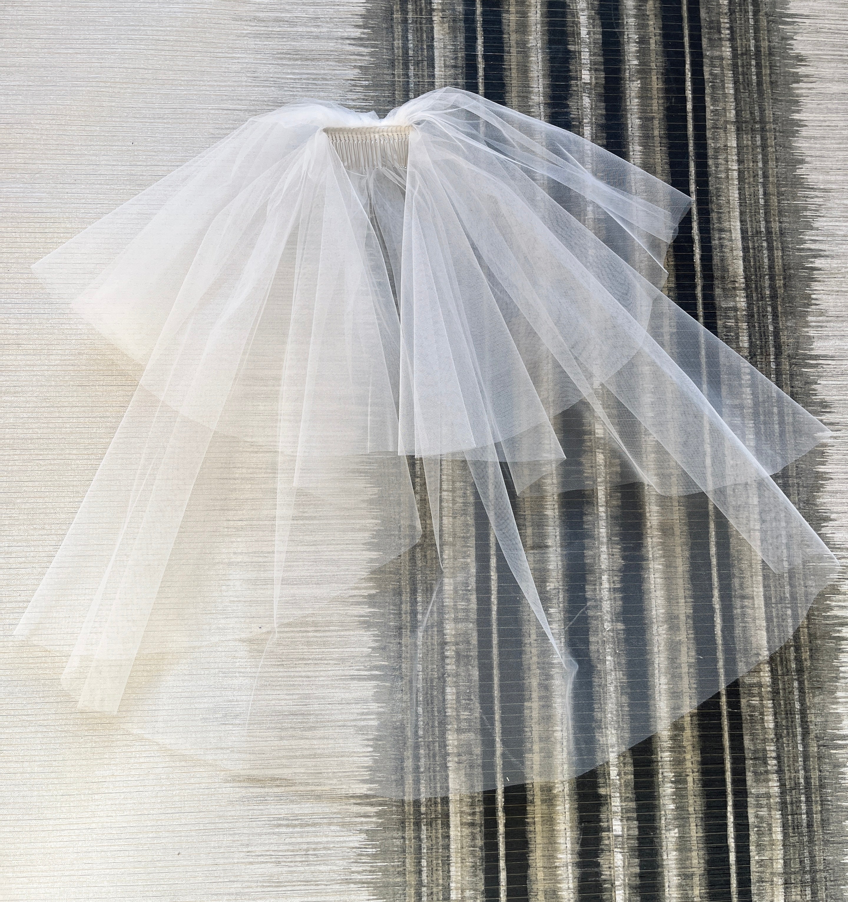 Structured Tulle Bridal Veil