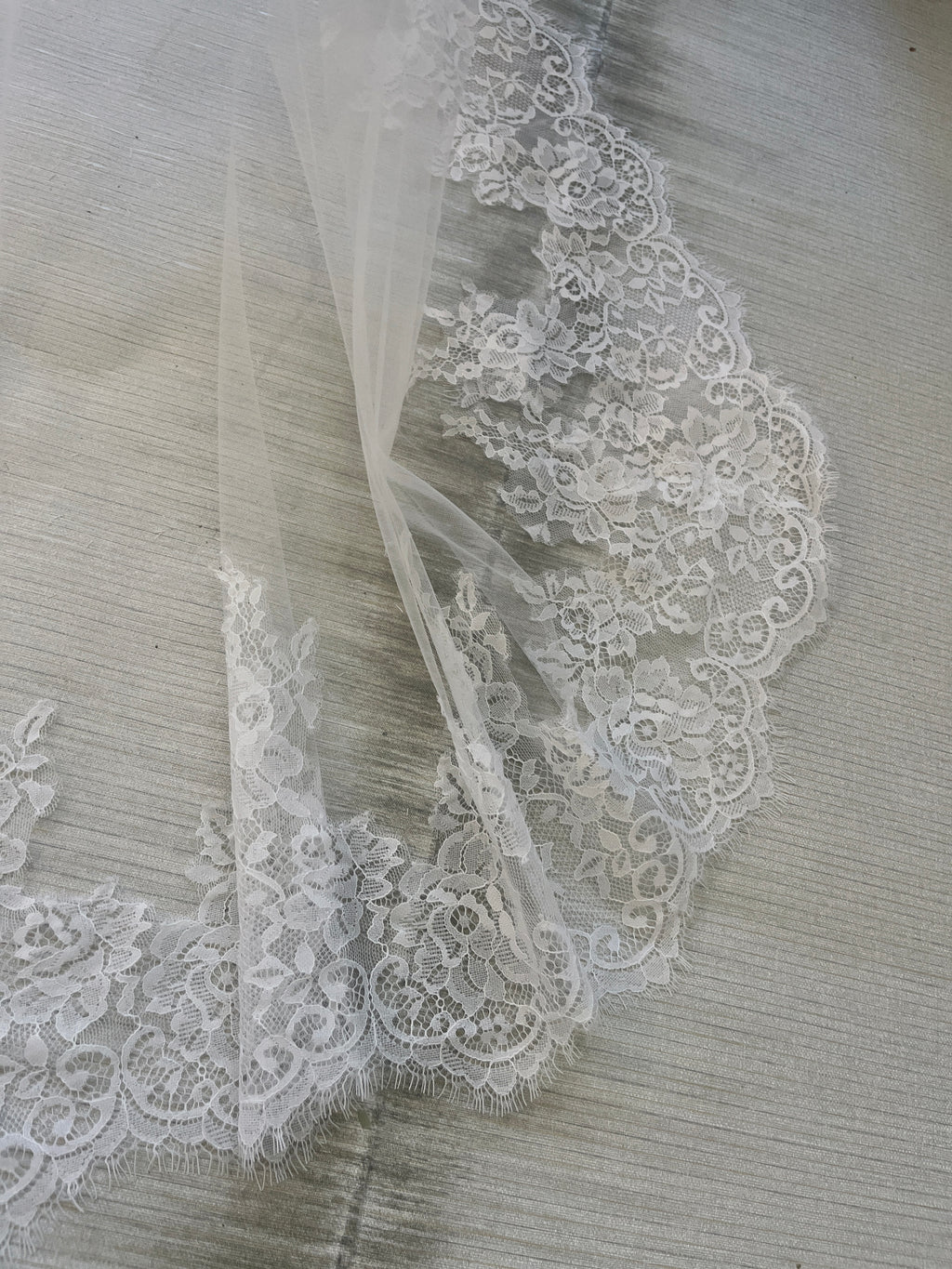 Lace Mantilla Bridal Veil