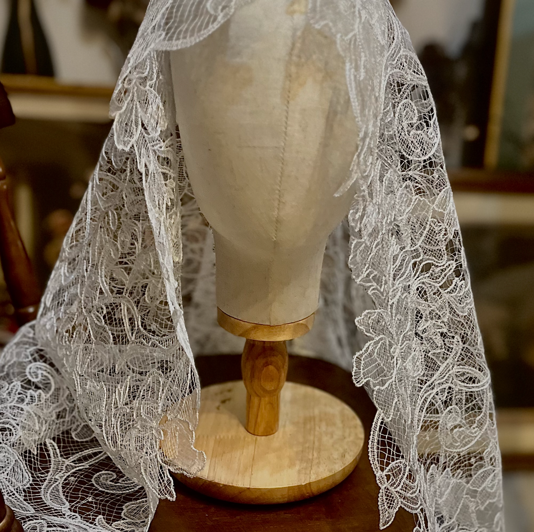 La Vigne — Guipure Lace Bridal Veil